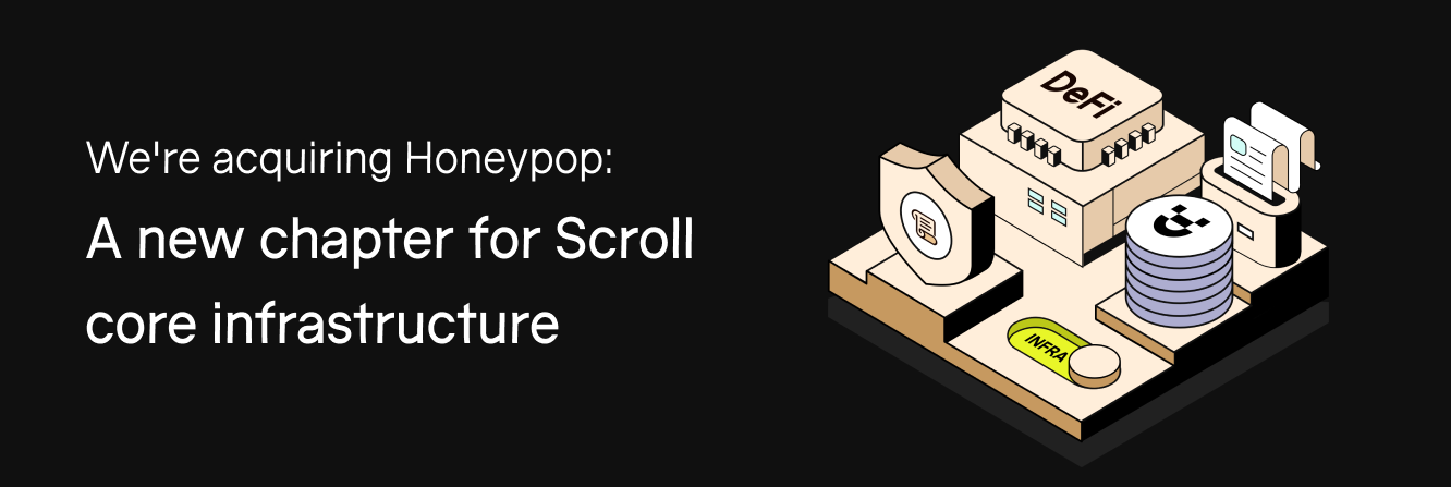 We're acquiring Honeypop: A new chapter for Scroll core infrastructure